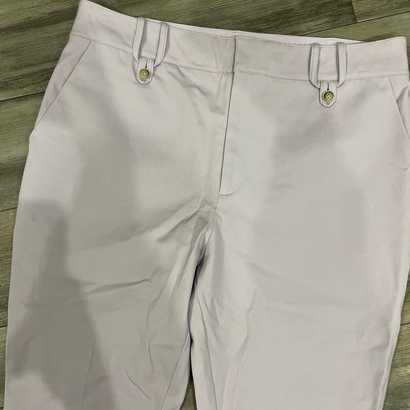 NWT Anthropologie The Essential‎ Slim Lavender Pants- 14 - Picture 3 of 11